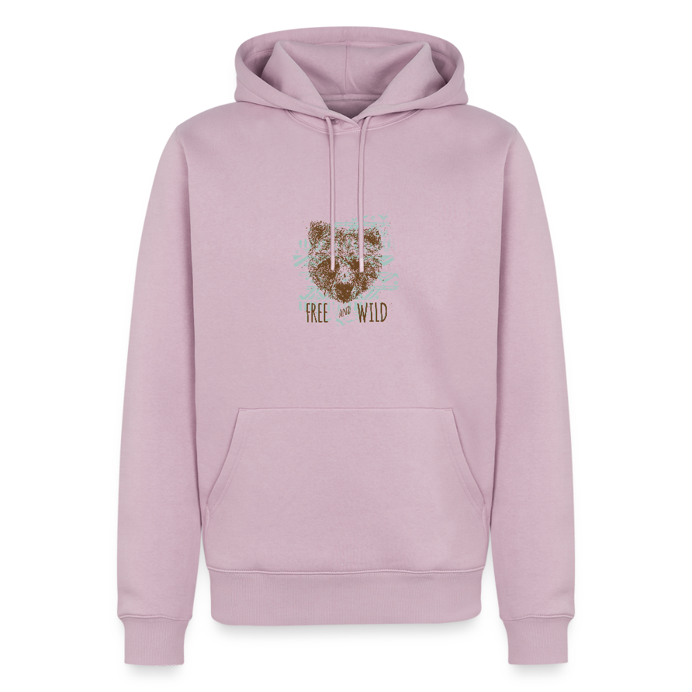 Mannen Premium hoodie - oudroze