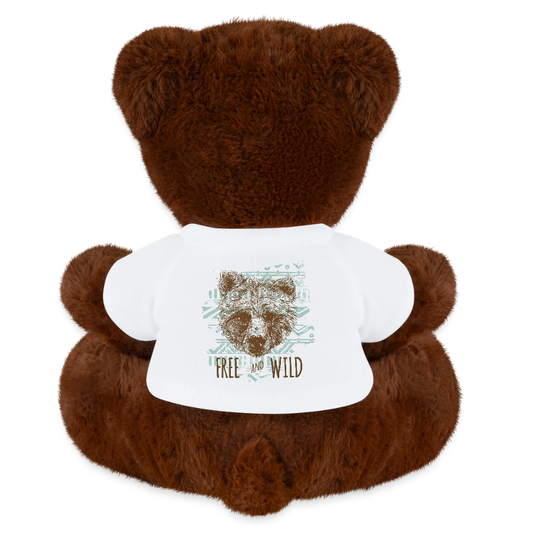 MiniFeet® RecycelBär® bruin - wit