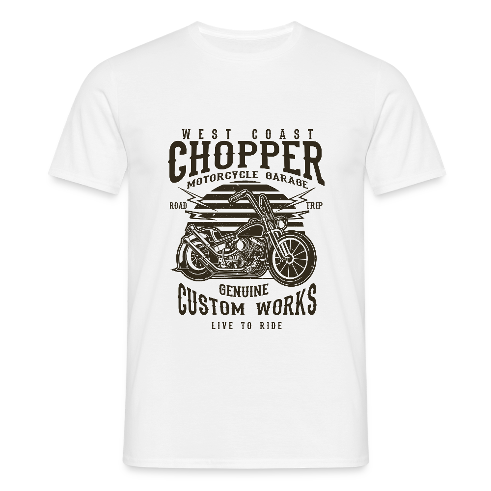 Mannen T-shirt - wit