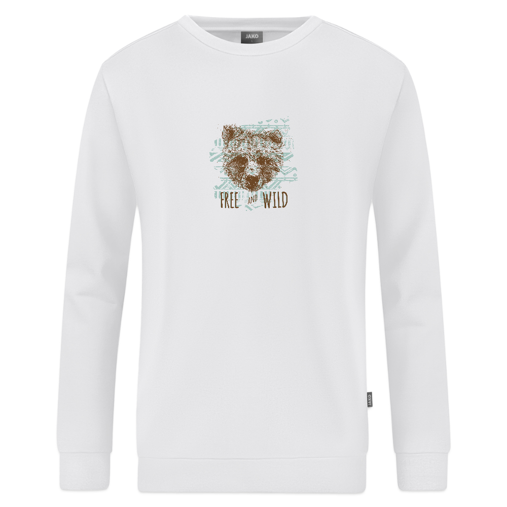 JAKO Sweatshirt Organic - wit