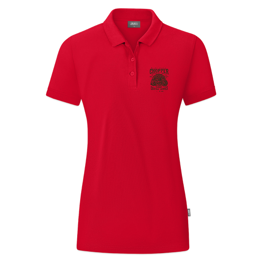 JAKO Vrouwen polo Organic - rood
