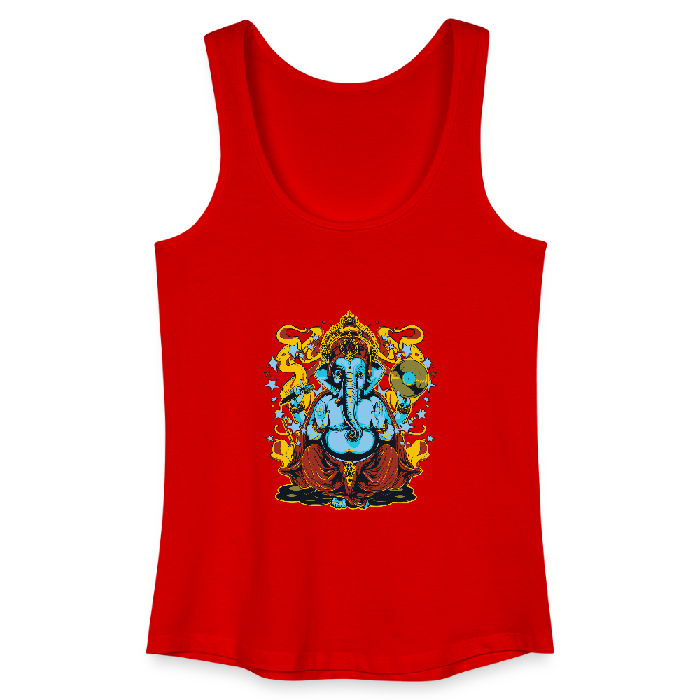 Vrouwen bio tanktop - rood