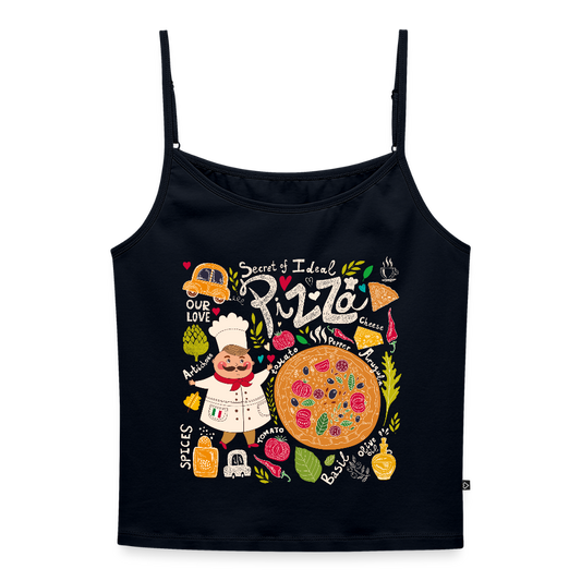 Vrouwen spaghetti-tanktop - navy