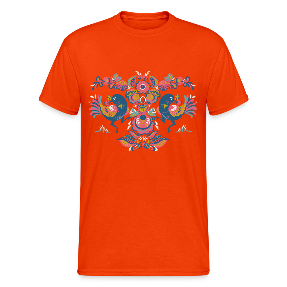 Mannen Gildan Heavy T-shirt - oranje