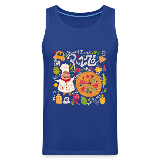 Mannen Premium tank top - koningsblauw