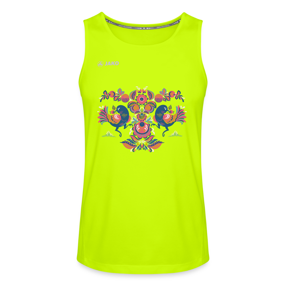 JAKO Mannen tanktop Run 2.0 - neongeel