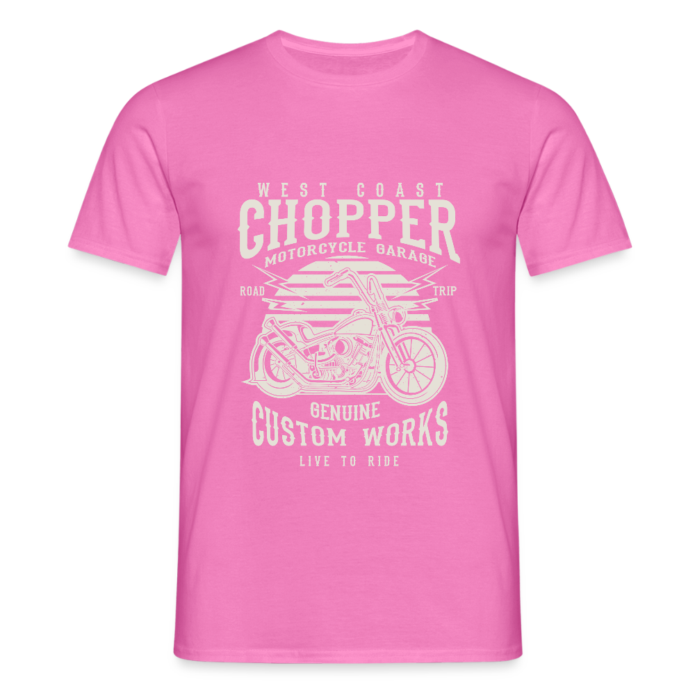 Mannen T-shirt - roze