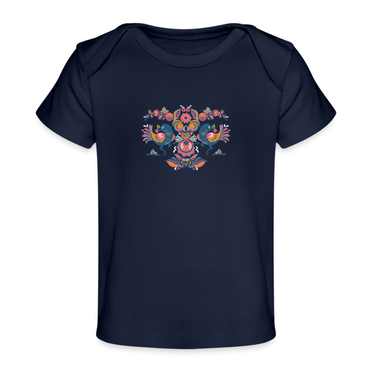 Baby bio-T-shirt - dark navy