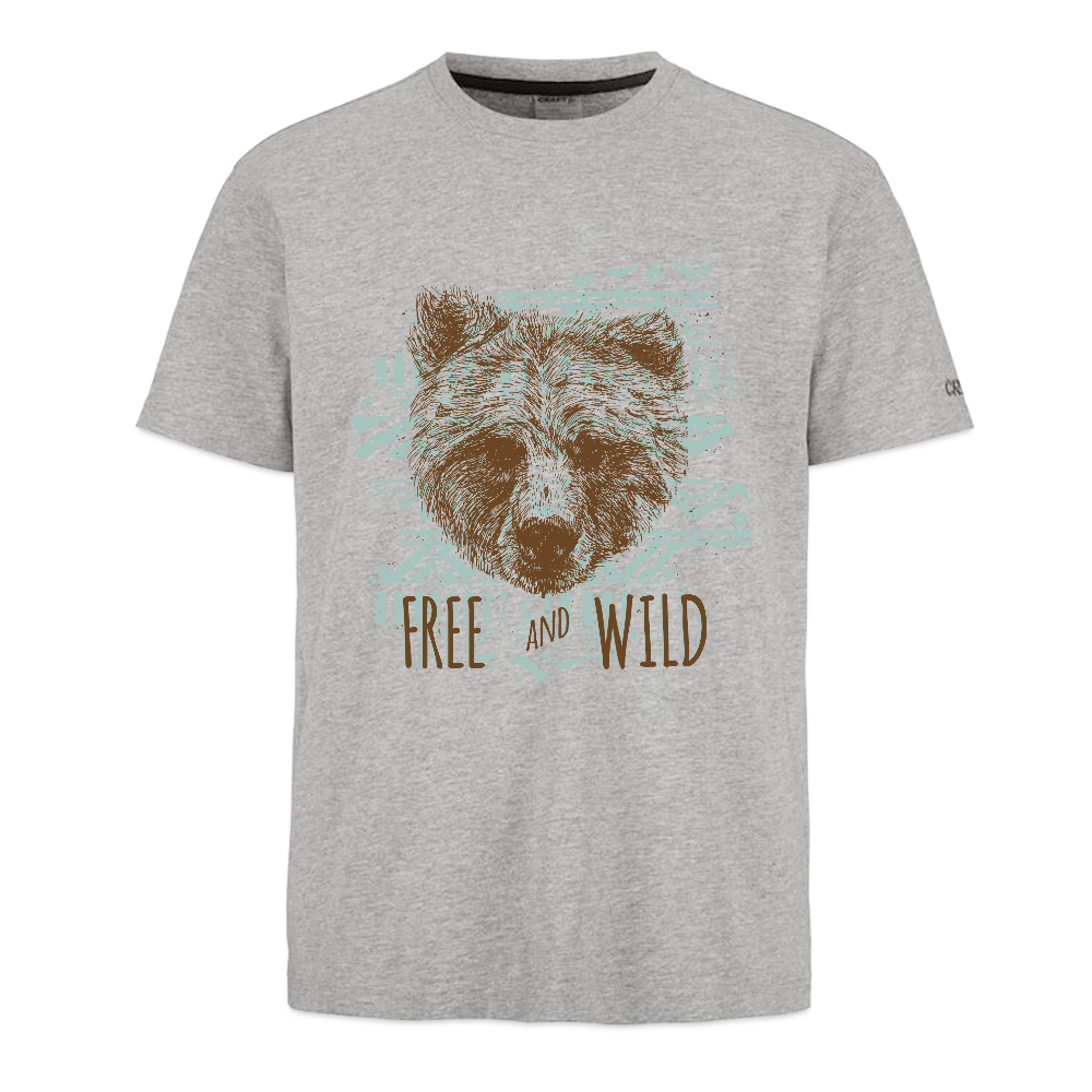 CRAFT Community 2.0 T-shirt - grijs gemêleerd