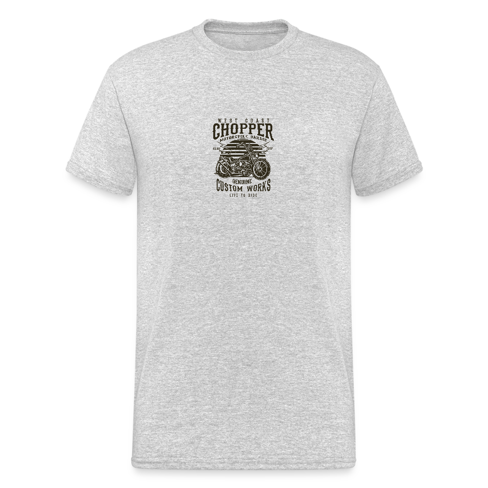 Mannen Gildan Heavy T-shirt - grijs gemêleerd
