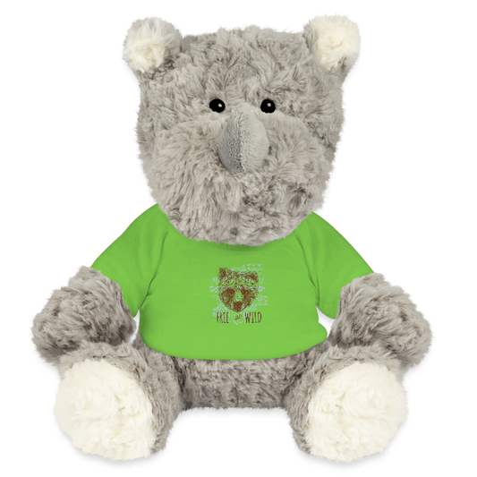 MiniFeet® Neushoorn Svea - lichtgroen