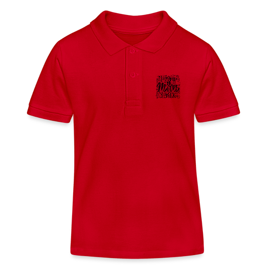 Stanley/Stella Kinderen bio-poloshirt MINI SPRINTER - rood
