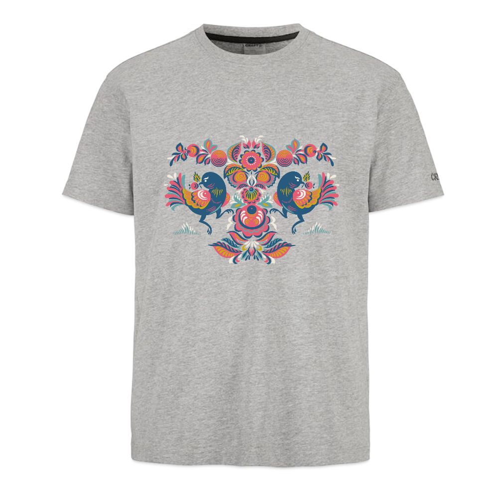 CRAFT Community 2.0 T-shirt - grijs gemêleerd