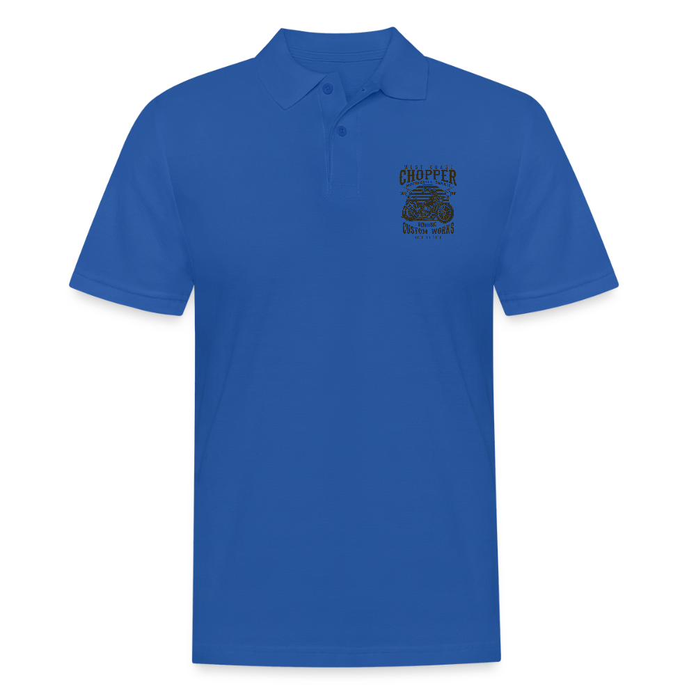 Mannen poloshirt - koningsblauw
