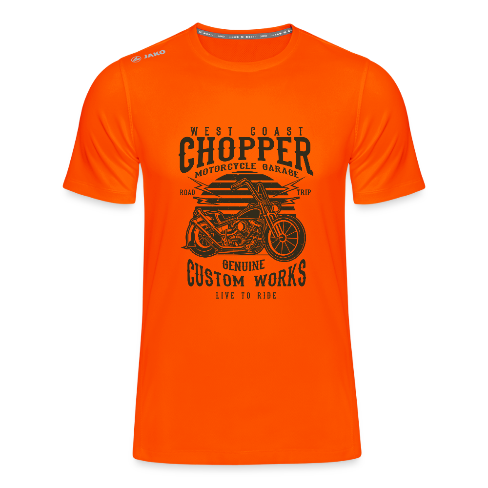 JAKO Mannen T-shirt Run 2.0 - neonoranje