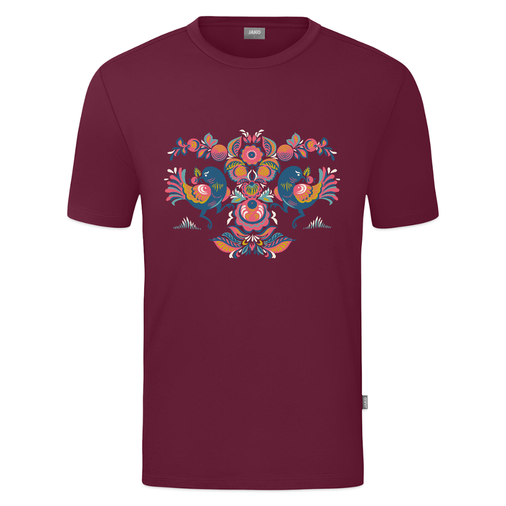 JAKO Teenager T-shirt Organic - wijnrood
