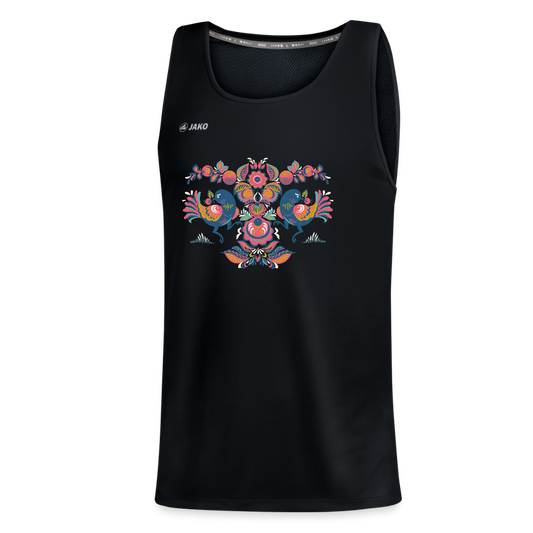 JAKO Teenager tanktop Run 2.0 - zwart
