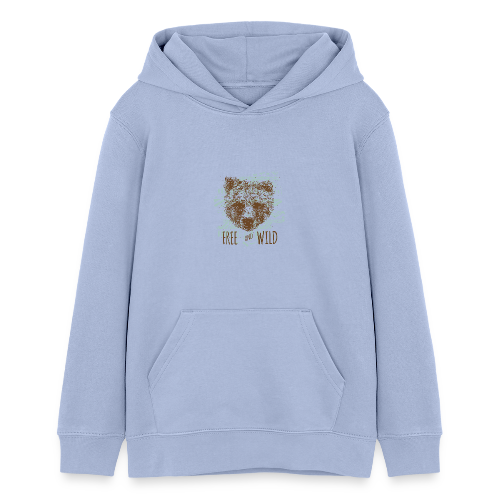 Stanley/Stella Tiener bio-hoodie Mini Cruiser - sky