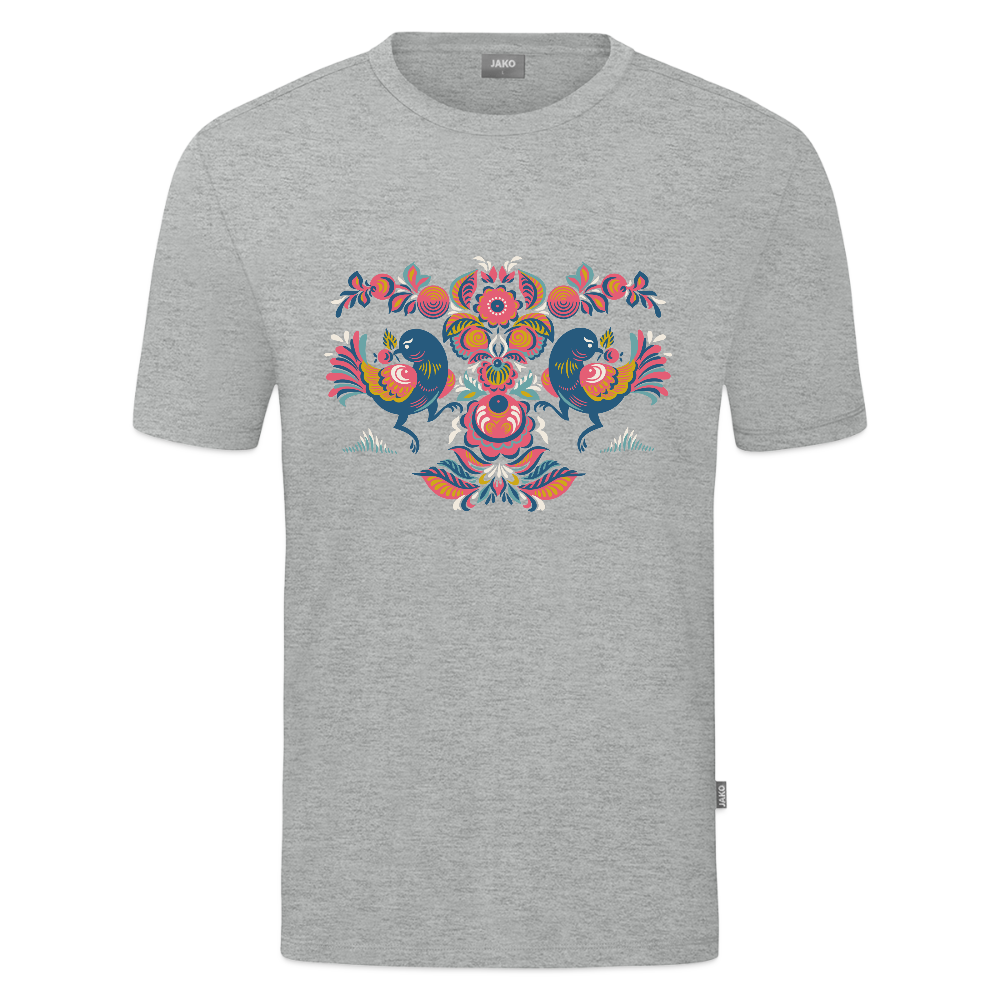 JAKO Teenager T-shirt Organic - grijs gemêleerd