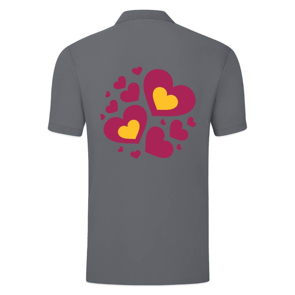 JAKO Teenager polo Organic - grijs