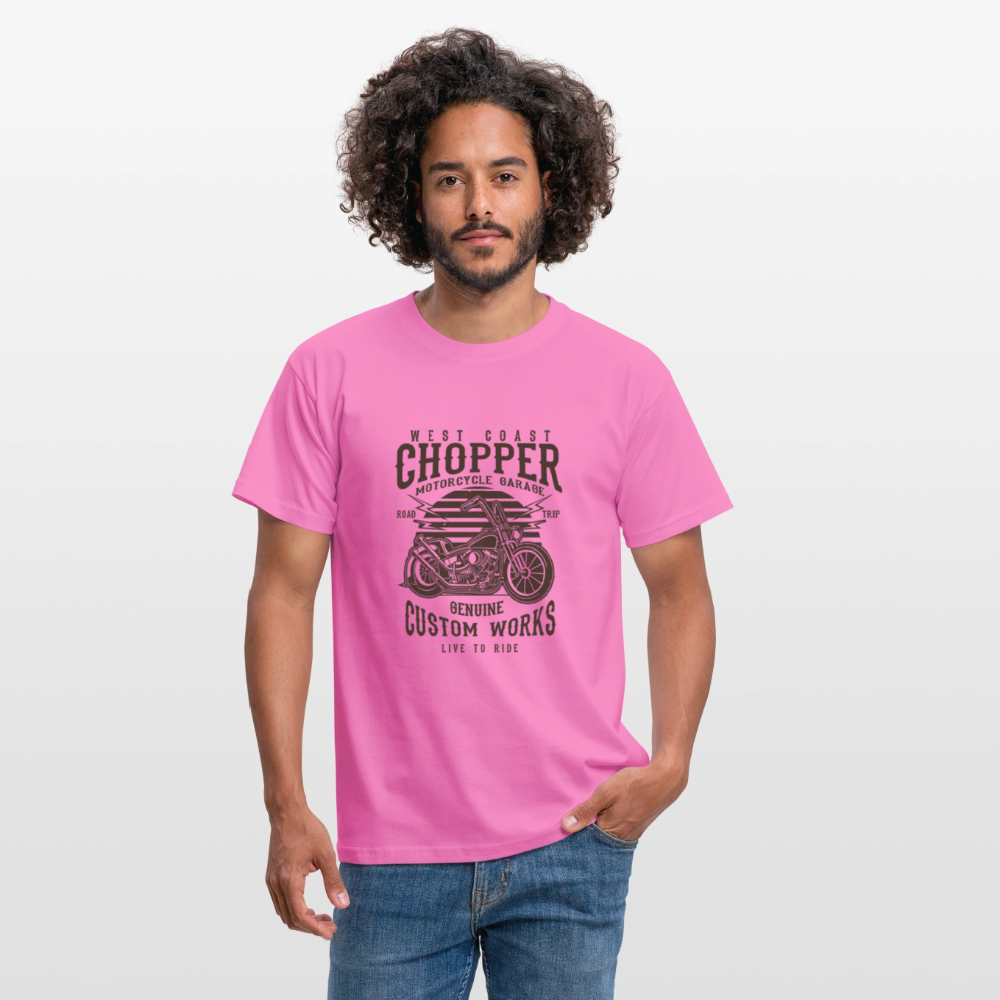 Mannen T-shirt - roze