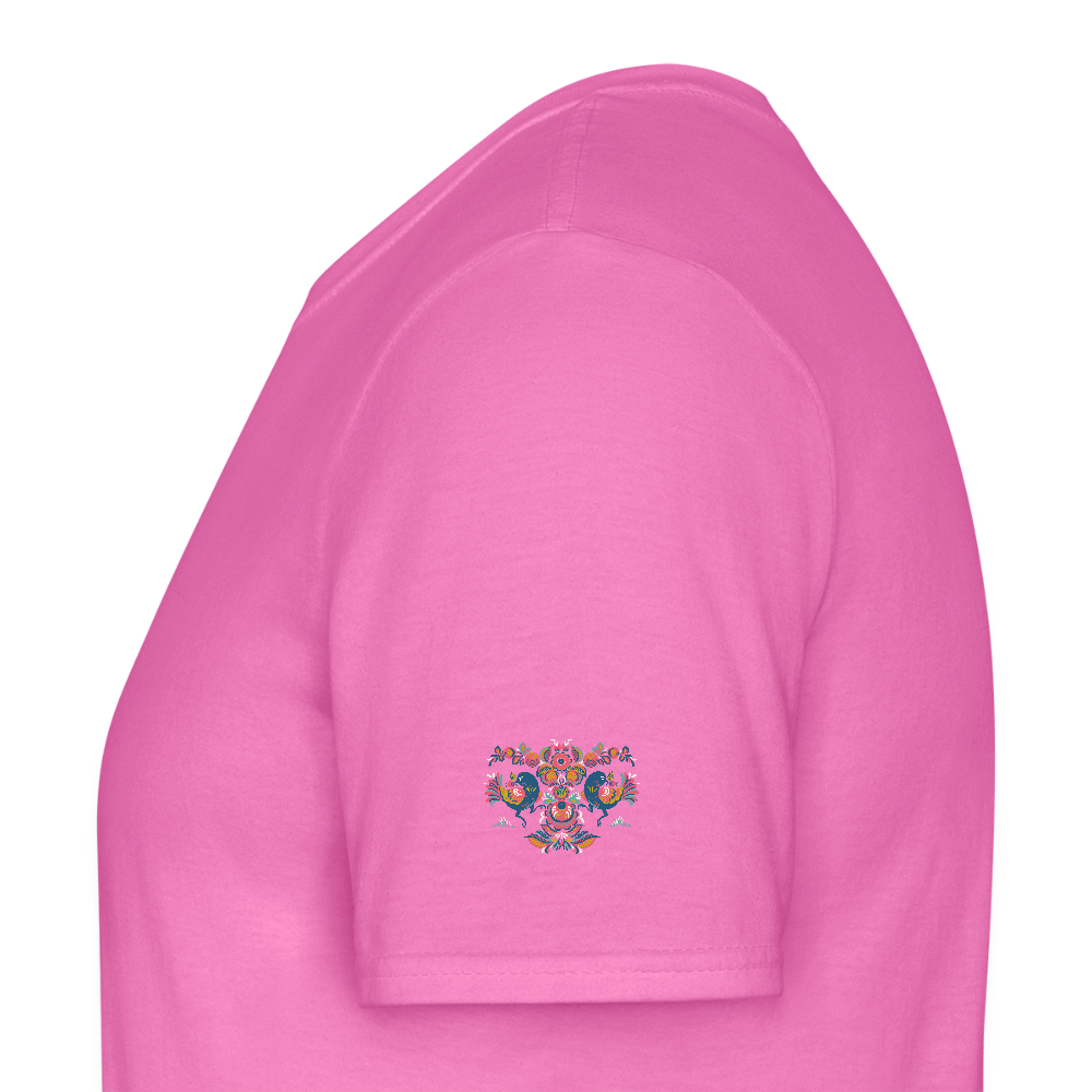 Mannen T-shirt - roze