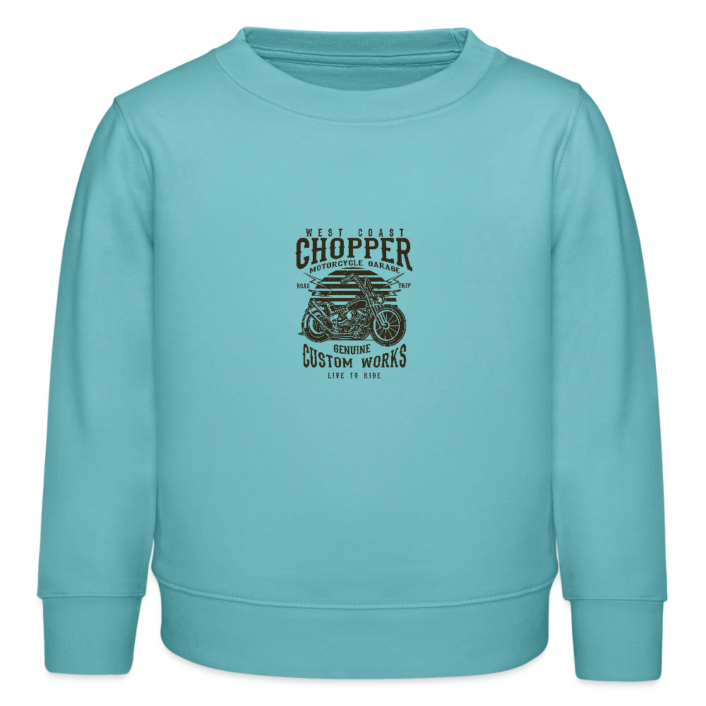 Stanley/Stella Mini Changer bio kindersweatshirt - pastel-turquoise