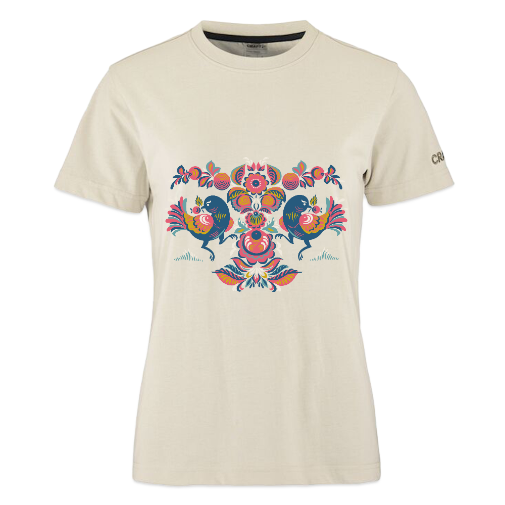 CRAFT Community 2.0 vrouwen T-shirt - beige