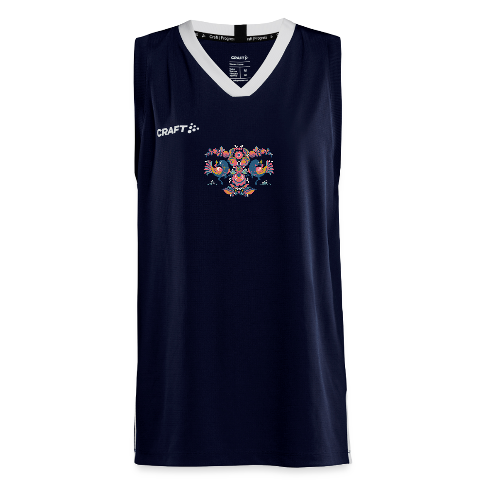 CRAFT Progress teenager basketbalshirt - navy