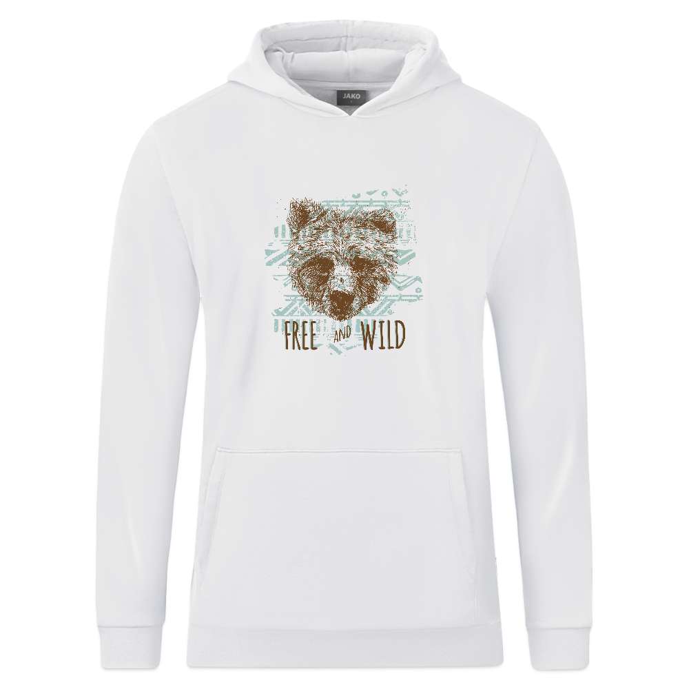 JAKO Teenager hoodie Organic - wit