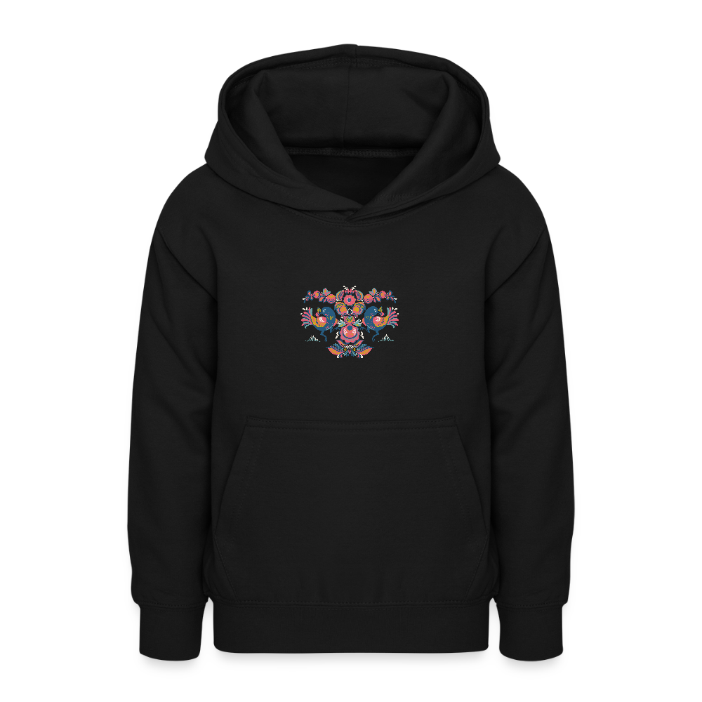 Teenager hoodie - zwart