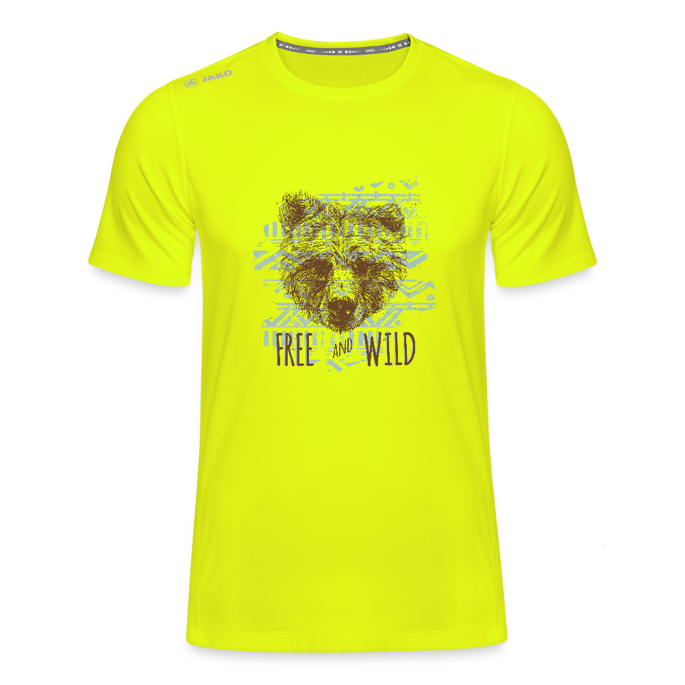 JAKO Kinder-T-shirt Run 2.0 - neongeel