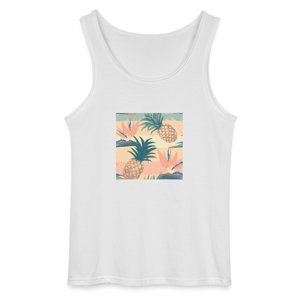 Gildan mannen tanktop - wit