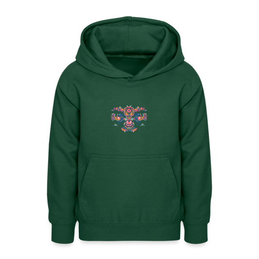 Teenager hoodie - flesgroen
