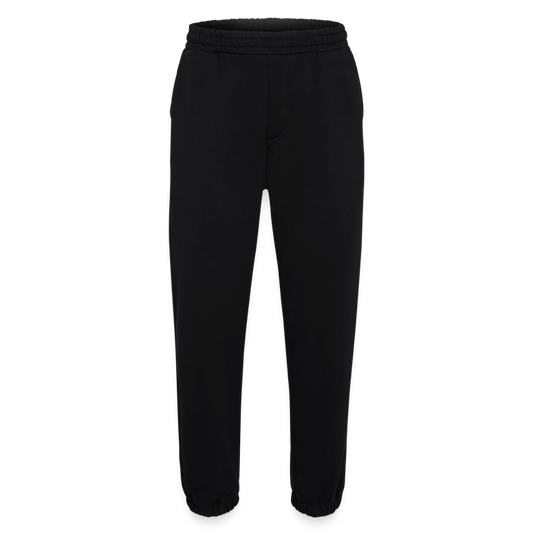 Heavyweight organic joggingbroek made in EU - SOLID BLACK