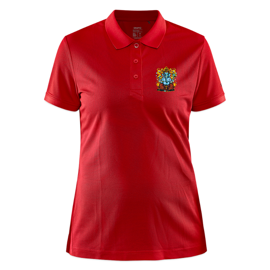 CRAFT Core Unify damespolo - rood