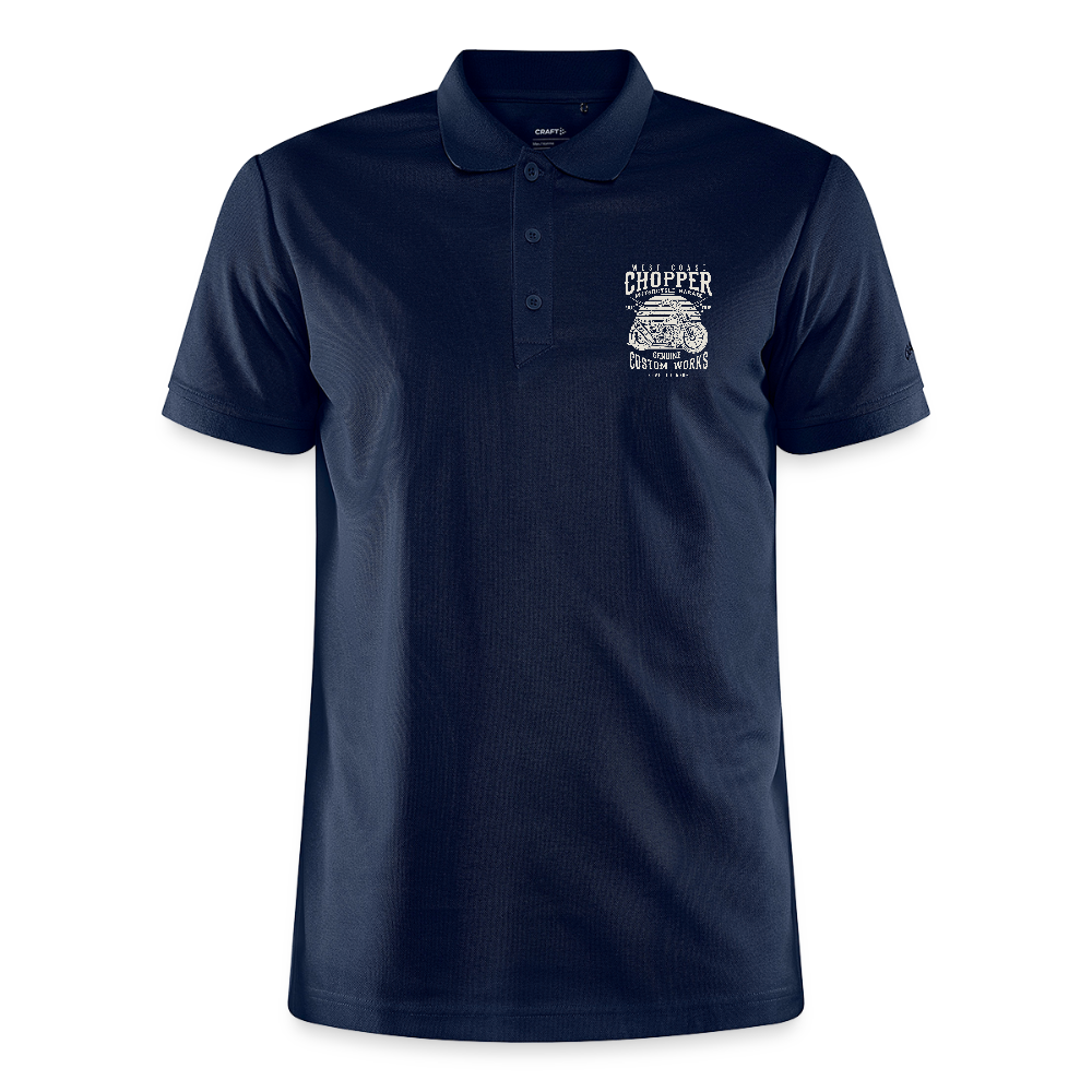 CRAFT Core Unify polo - dark navy
