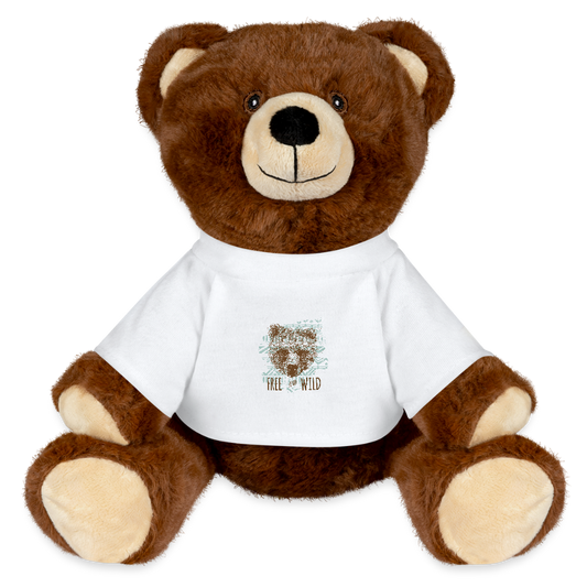 MiniFeet® RecycelBär® bruin - wit