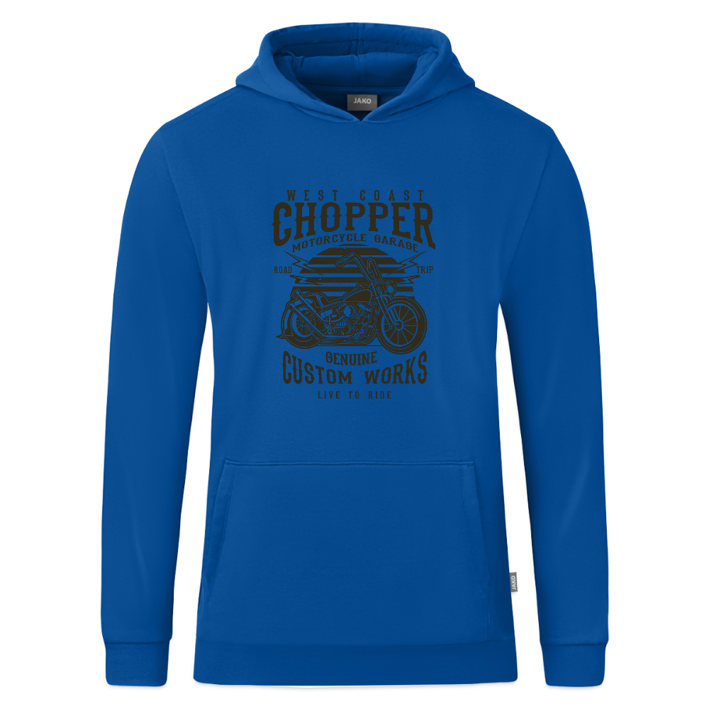 JAKO Teenager hoodie Organic - blauw