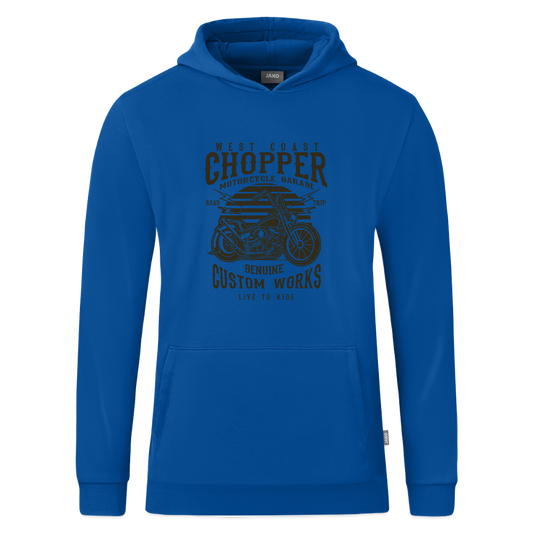 JAKO Teenager hoodie Organic - blauw