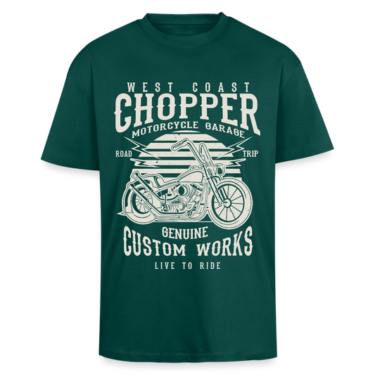 Dik oversized T-shirt - hunter green