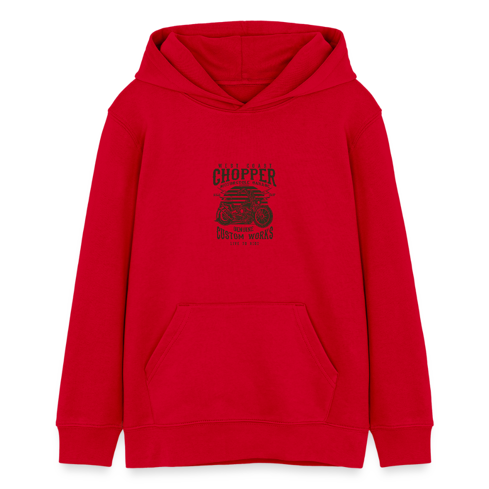 Stanley/Stella Tiener bio-hoodie Mini Cruiser - rood