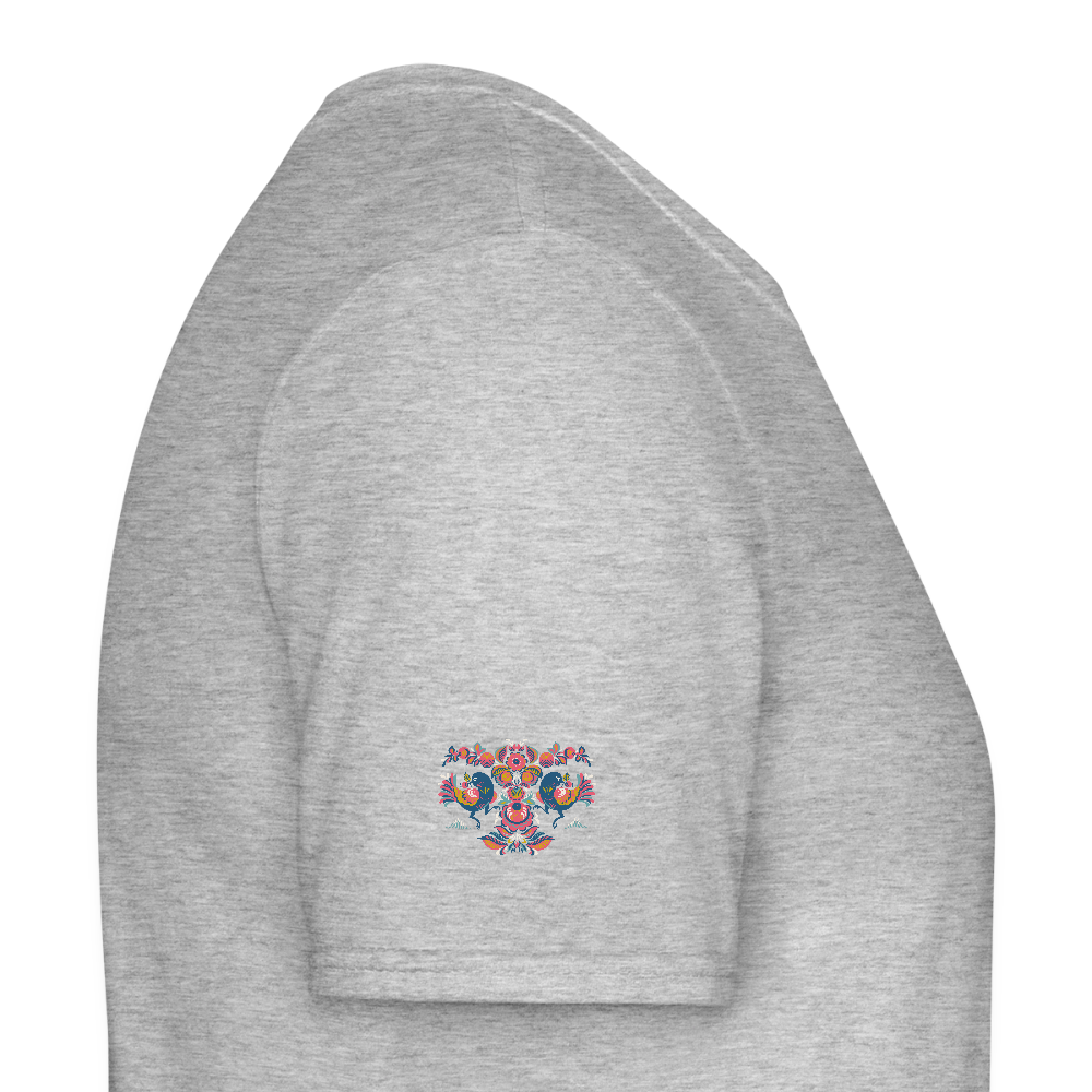 Mannen T-shirt - grijs gemêleerd