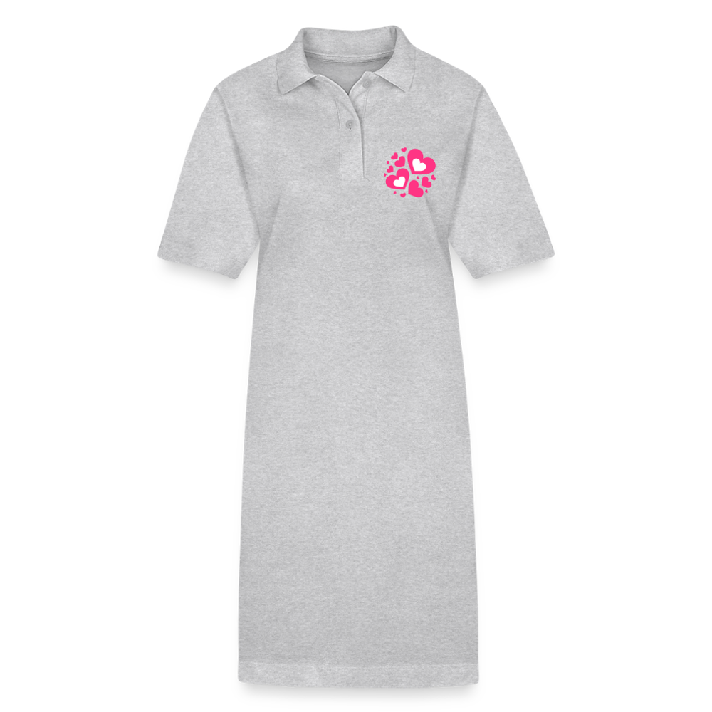 Stanley/Stella Vrouwen bio polojurk PAIGER - grijs gemêleerd