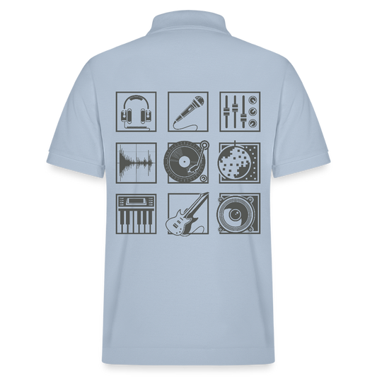 Stanley/Stella uniseks bio poloshirt PREPSTER - sky blue