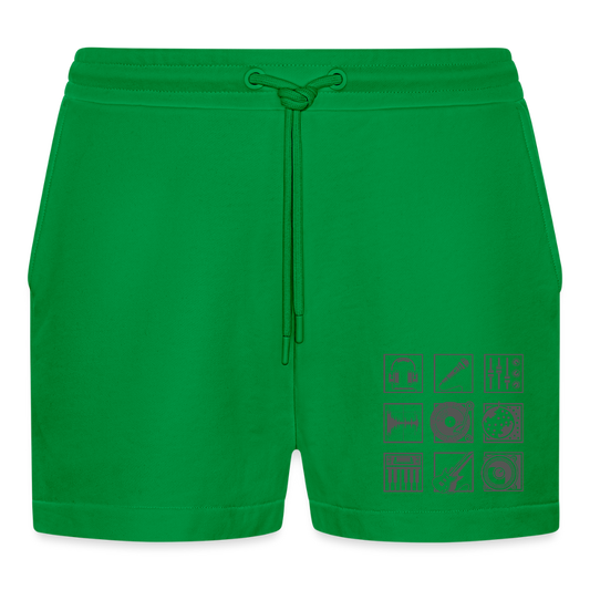 Organic relaxed cropped shorts made in EU - City Green