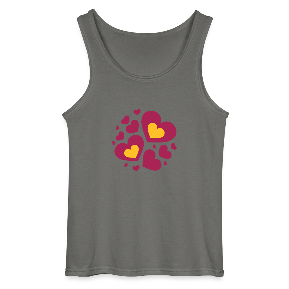 Gildan mannen tanktop - houtskool