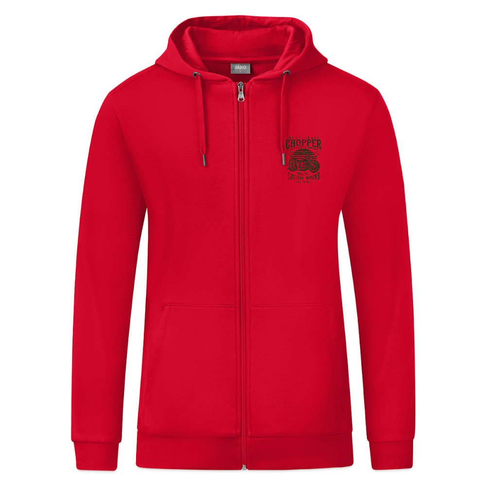 JAKO Ziphoodie Organic - rood