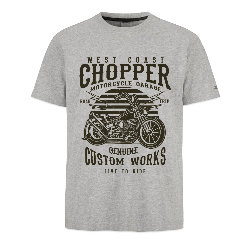 CRAFT Community 2.0 T-shirt - grijs gemêleerd
