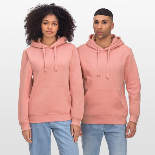 Stanley/Stella Uniseks bio-hoodie DRUMMER - oudroze